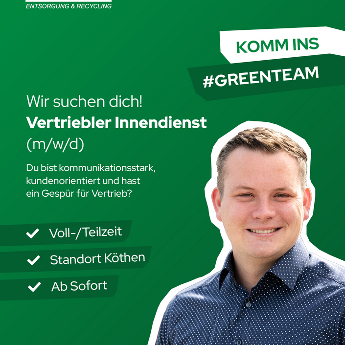 🤝 Du kannst gut mit Menschen und Vertrieb liegt dir?

Dann suchen wir genau dich, für unseren Vertriebsinnendienst bei...