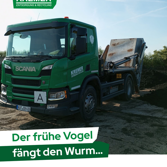 #Kremer #WirSindKremer #Entsorgung #Abfallwirtschaft #Recyclingbranche #Umwelttechnik #NachhaltigeLogistik #Greenteam