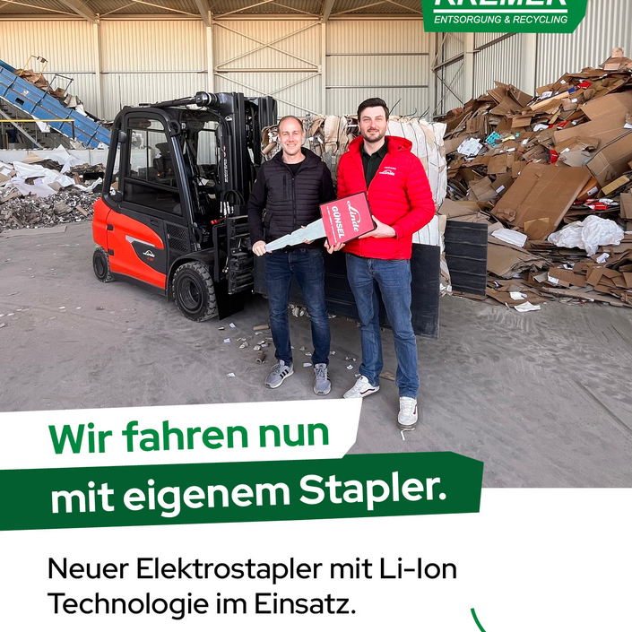 Neuer Stapler am Start ⚡️
Bei uns im Betrieb fährt jetzt ein neuer Elektrostapler.
Leise, stark und komplett mit Li-Ion... Neuer Stapler am Start ⚡️
Bei uns im Betrieb fährt jetzt ein neuer Elektrostapler.
Leise, stark und komplett mit Li-Ion...