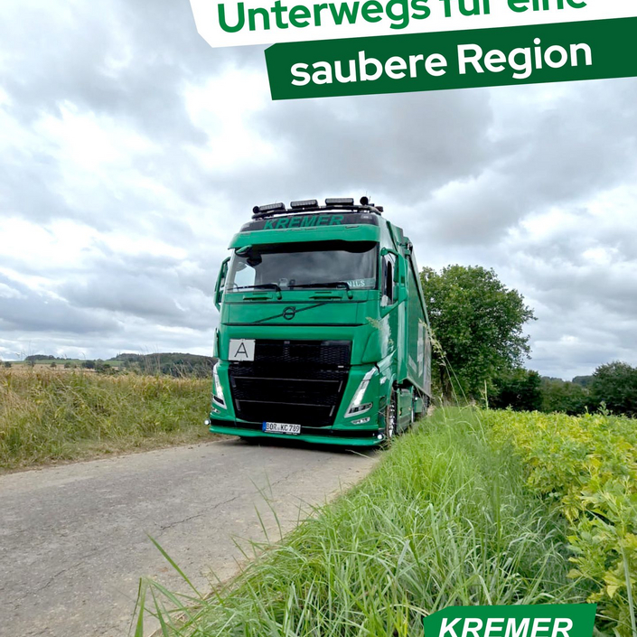 Habt ihr das Kremer Logo heute schon gesehen? 🚛

Unsere Fahrer sind jeden Tag in der Region unterwegs und unterstützen...