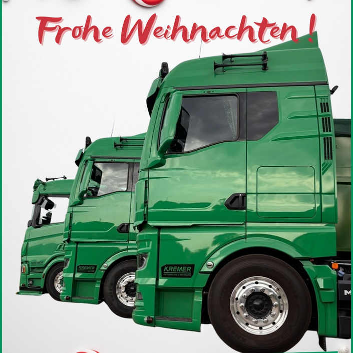 🎄 Frohe Weihnachten euch allen! 💚
Bleibt gesund & genießt die Feiertage!
#kremer #froheweihnachten #greenteam... 🎄 Frohe Weihnachten euch allen! 💚
Bleibt gesund & genießt die Feiertage!
#kremer #froheweihnachten #greenteam...